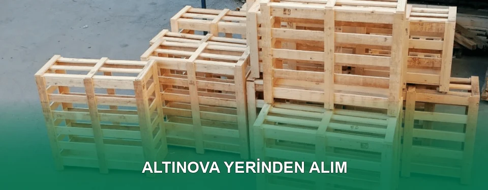 Altınova Yerinden Palet Toplama